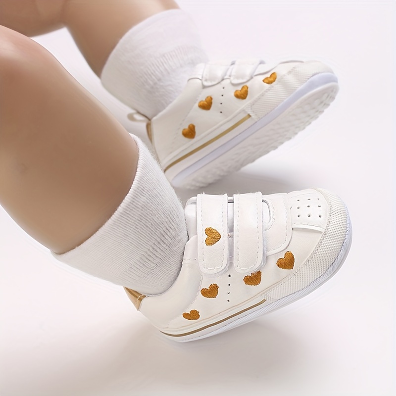 Tennis para niñas, lindas y dulces, transpirables, cómodas y fáciles de usar, ideales para cualquier momento. Zapatos de suela suave para niños. - Image 4