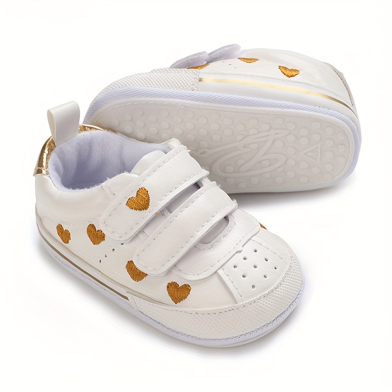 Spring Summer New Cute Sweet Baby Girls' Flats Breathable Comfortable Easy Kids' Soft-Soled Shoes