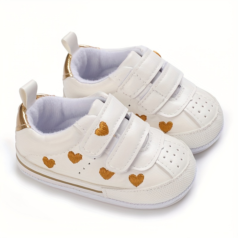 Tennis para niñas, lindas y dulces, transpirables, cómodas y fáciles de usar, ideales para cualquier momento. Zapatos de suela suave para niños. - Image 10